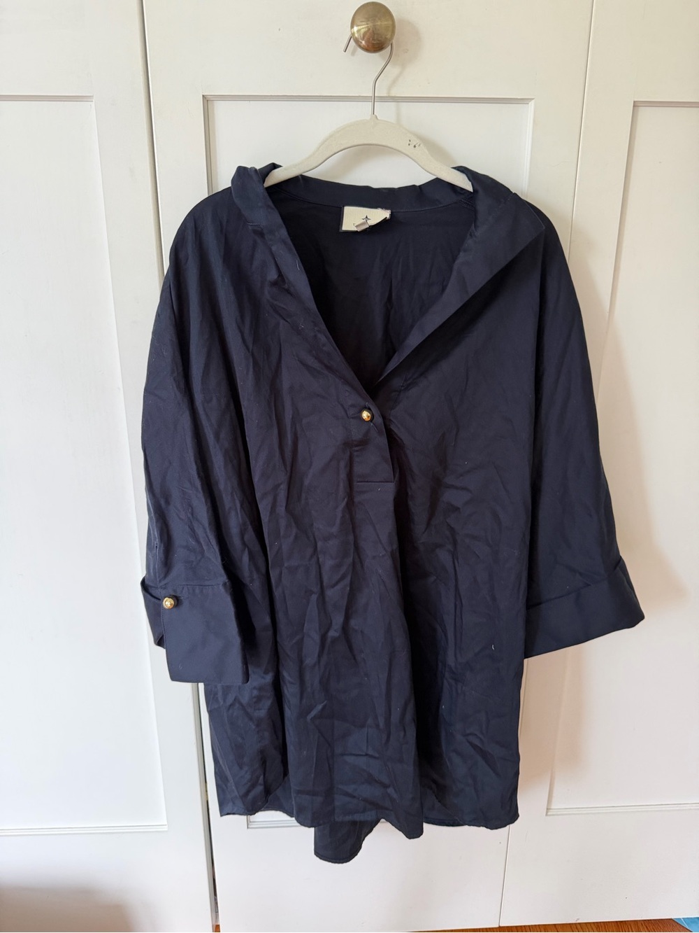 Tuckernuck Navy Willow Blouse - Picture 4 of 6